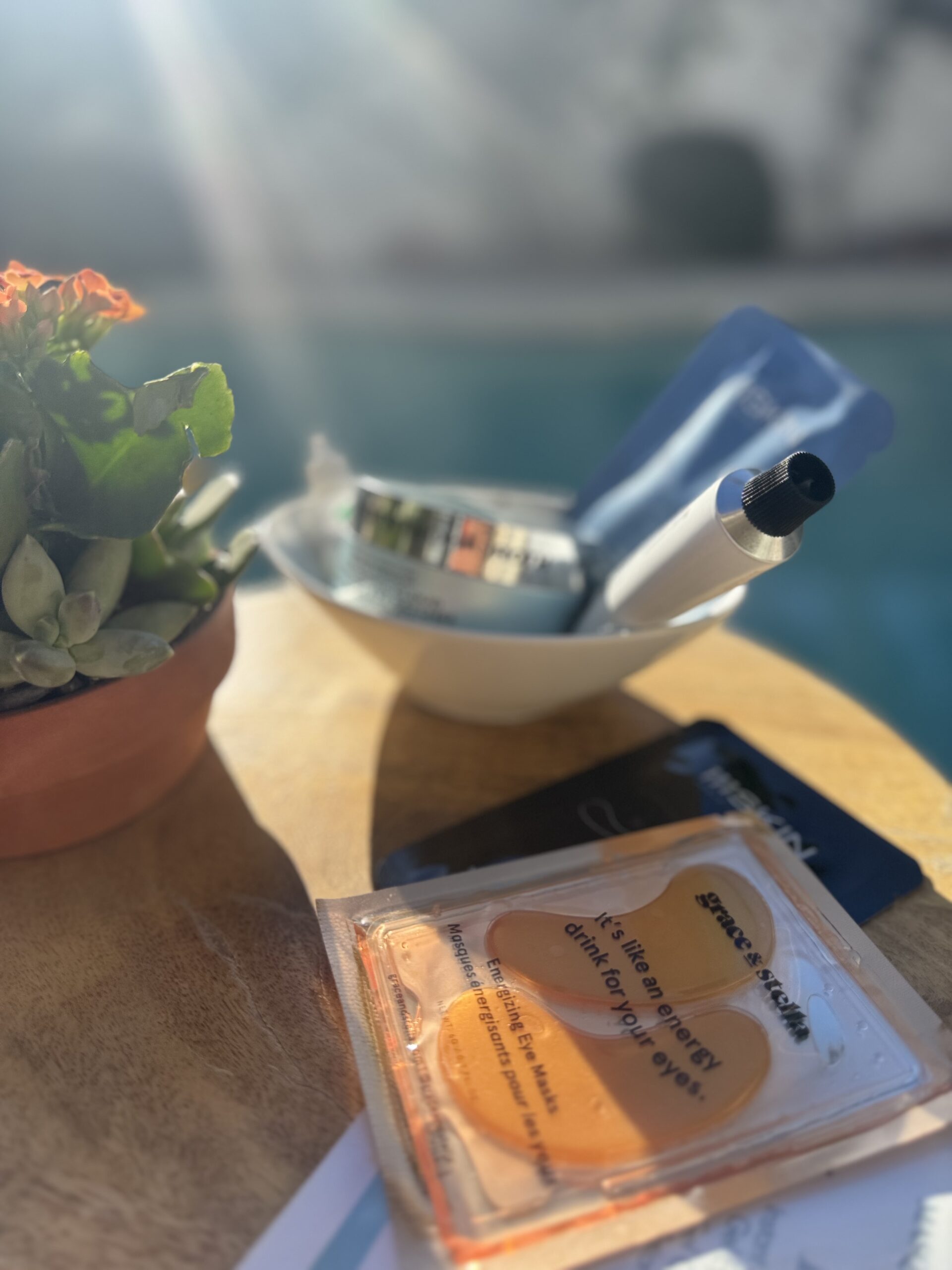 eye patches for morning routine