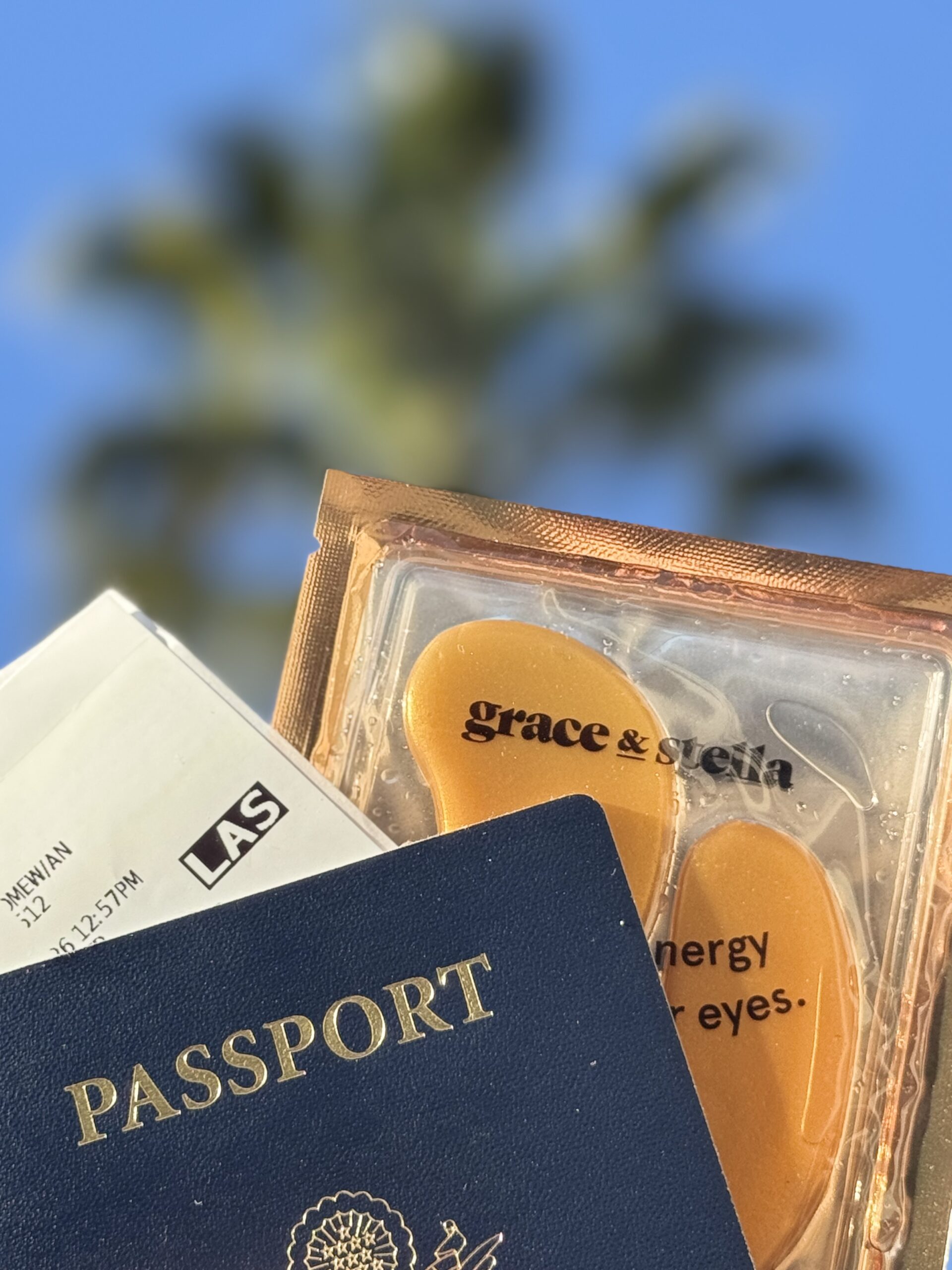 passport with eye patches